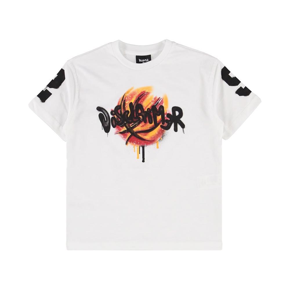 disclaimer t-shirt dislcaimer. bianco - foto 1