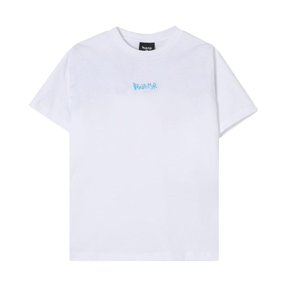 disclaimer t-shirt disclaimer. bianco - foto 1