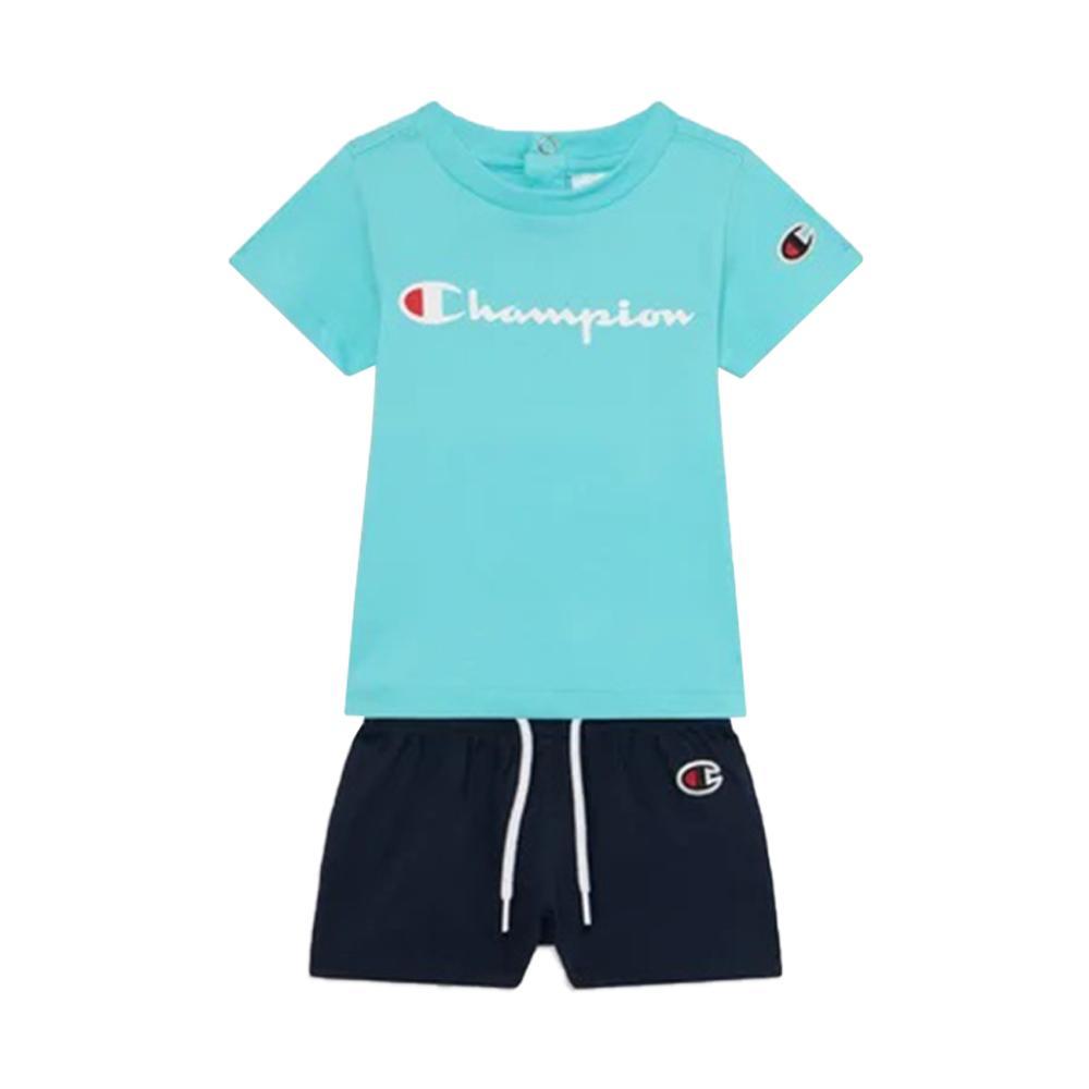 champion completo champion. verde/blu - foto 1
