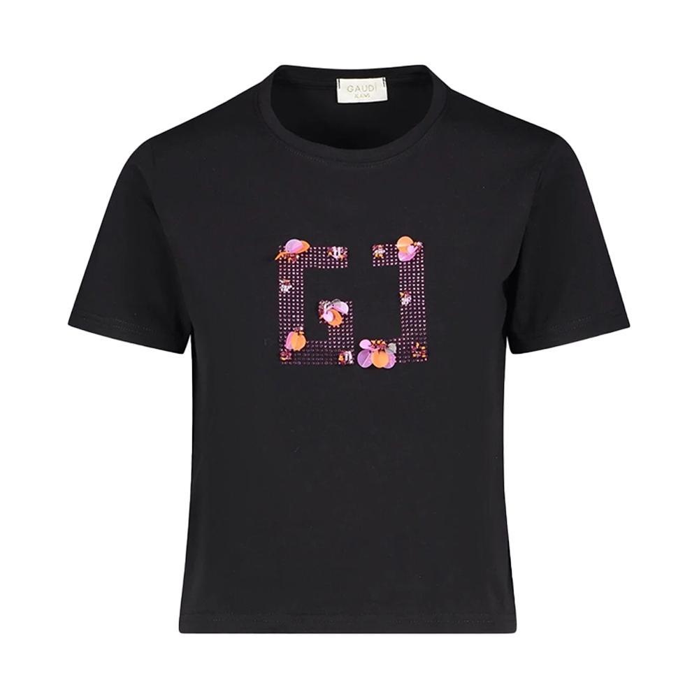 gaudi t-shirt gaudi. nero - foto 1
