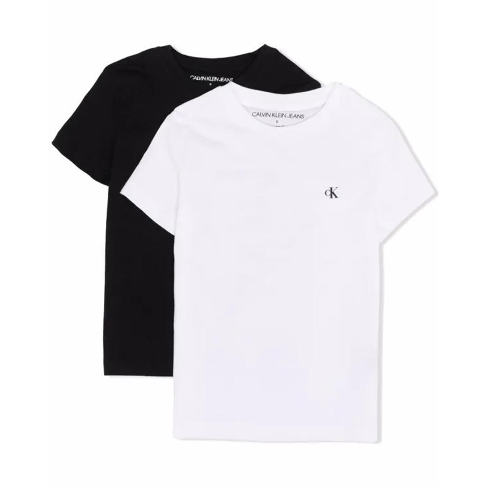 calvin klein t-shirt calvin klein. bianco/nero - foto 1