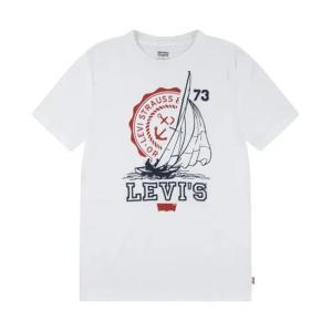 T-shirt levi's. bianco
