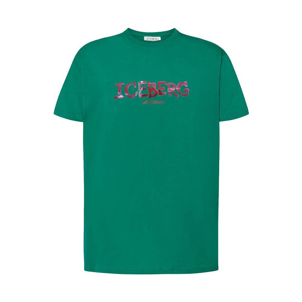 iceberg t-shirt iceberg. verde - foto 1