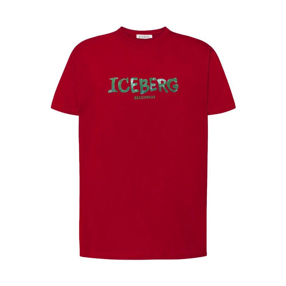 iceberg t-shirt iceberg. rosso - foto 1