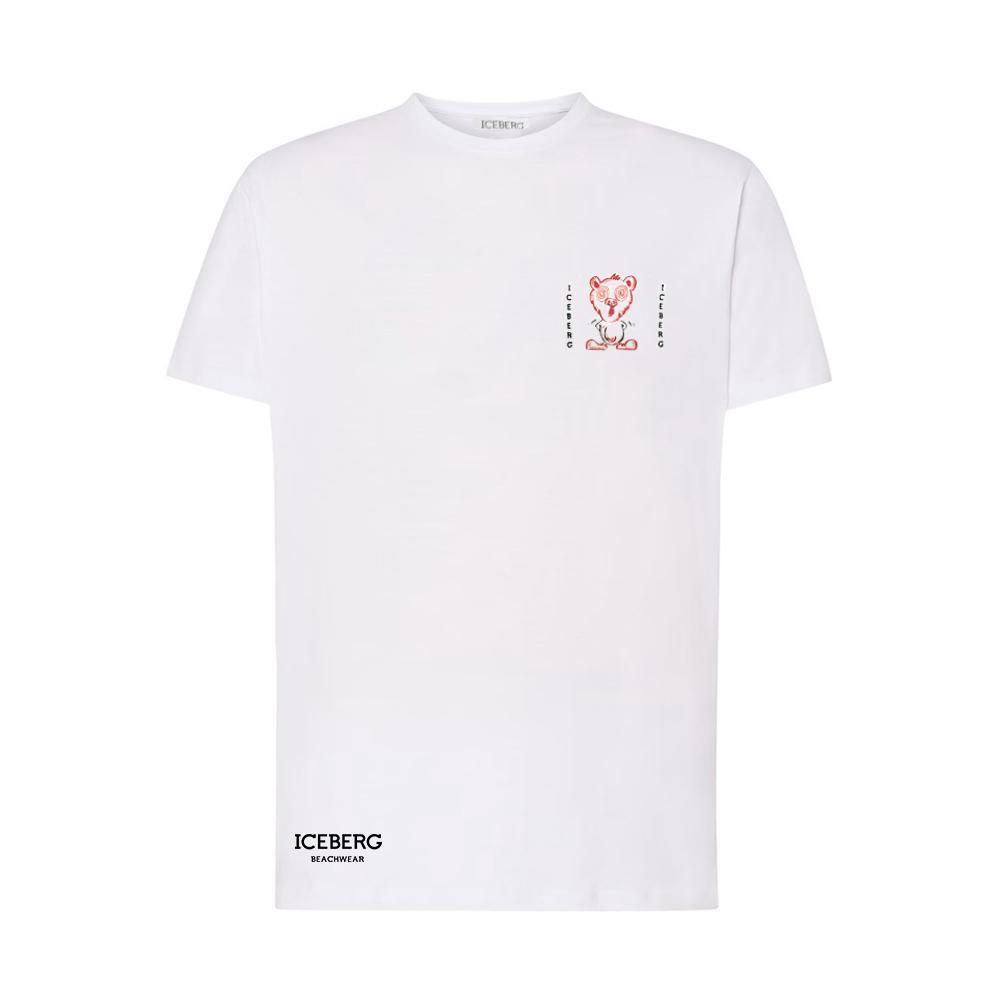 iceberg t-shirt iceberg. bianco - foto 1