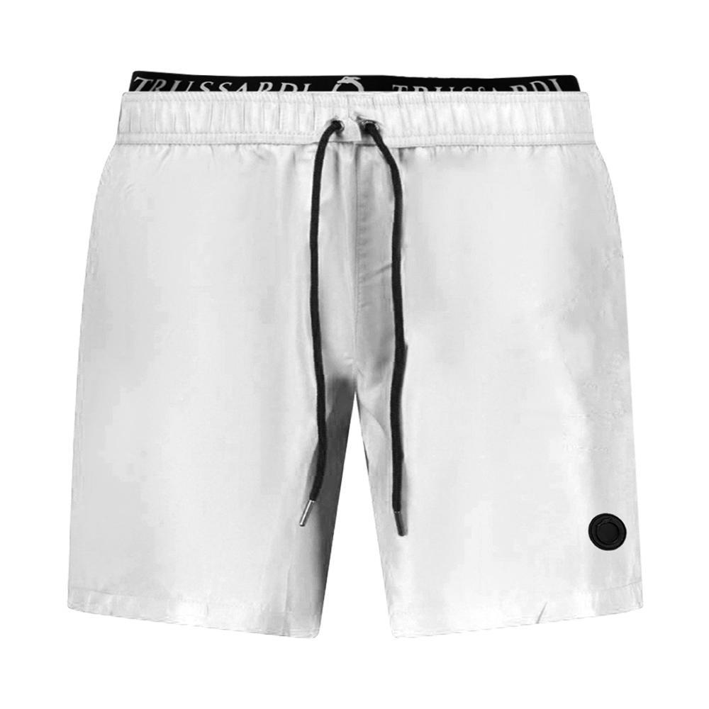 trussardi a boxer mare trussardi. bianco - foto 1