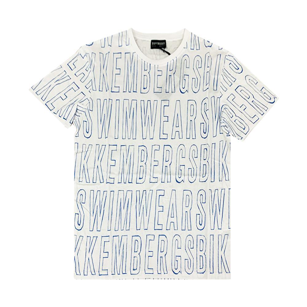 bikkembergs t-shirt bikkembergs. bianco - foto 1