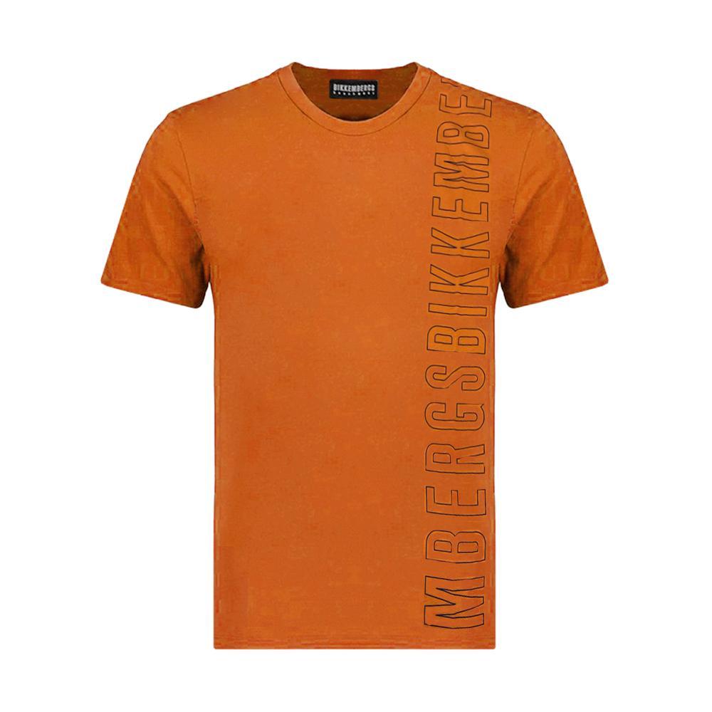 bikkembergs t-shirt bikkembergs. arancio - foto 1