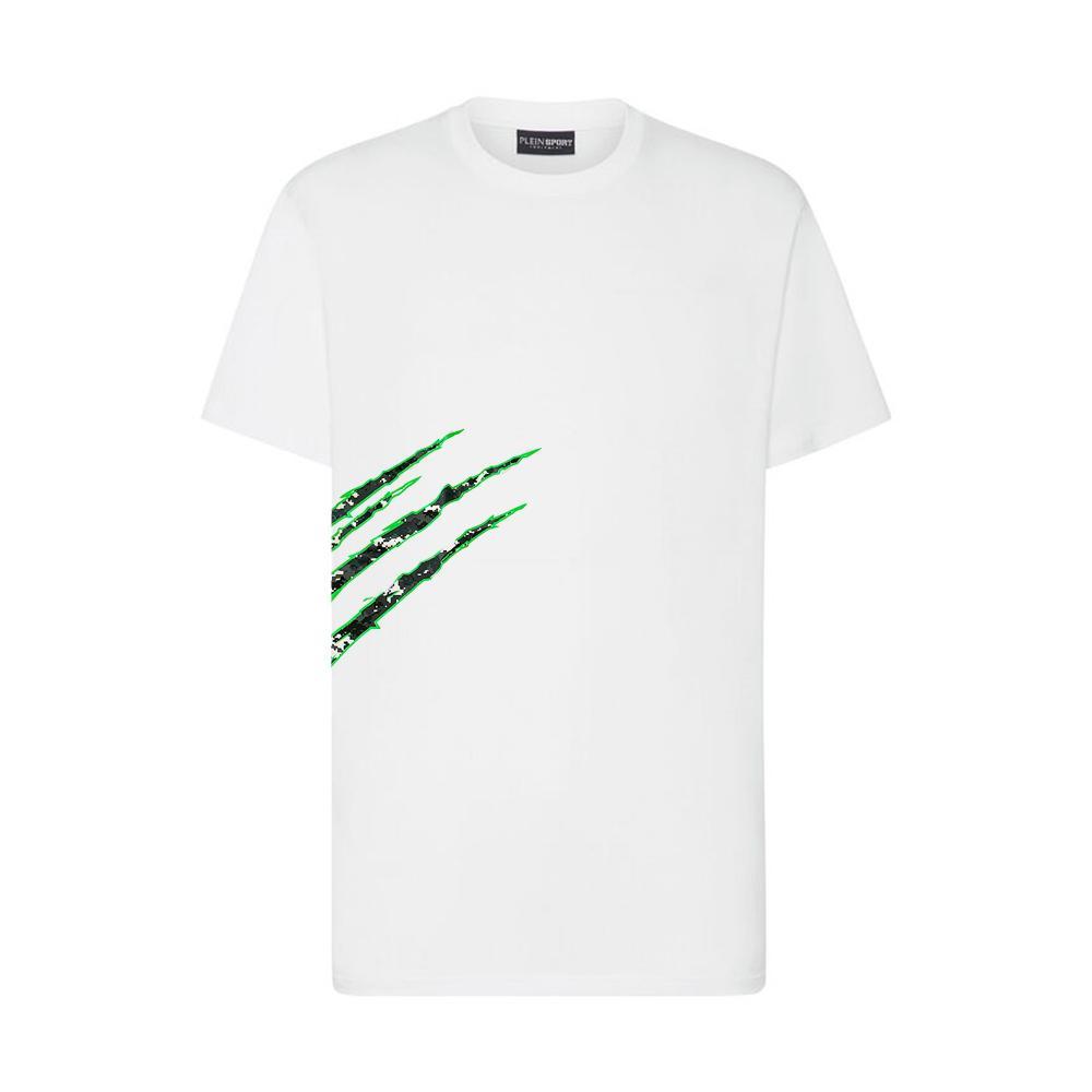 plein sport t-shirt plein sport. bianco - foto 1