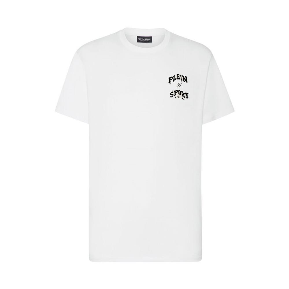 plein sport t-shirt plein sport. bianco - foto 1