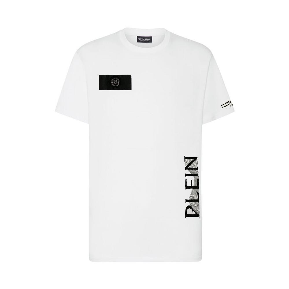 plein sport t-shirt plein sport. bianco - foto 1