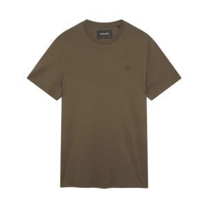 T-shirt lyle & scott. verde militare