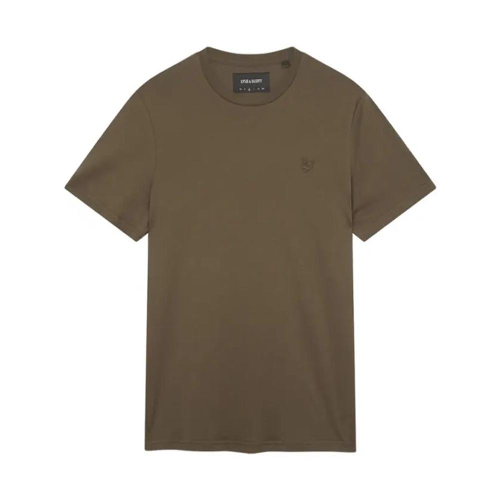 lyle&scott t-shirt lyle & scott. verde militare - foto 1