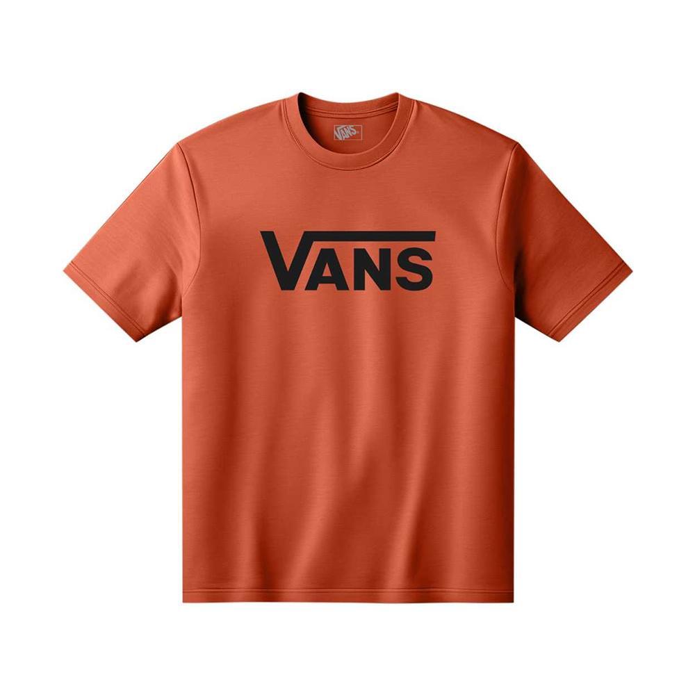 vans t-shirt vans. arancio/nero - foto 1