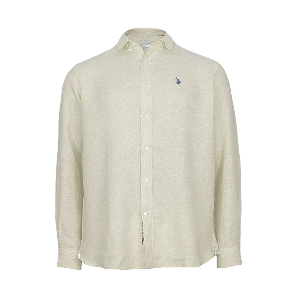 us polo assn a camicia u.s. polo assn. sabbia - foto 1