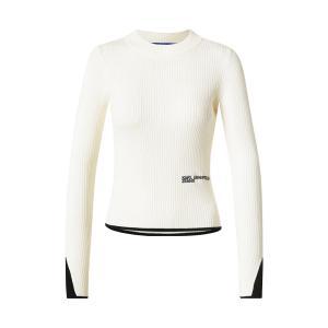 Maglia karl lagerfeld. panna