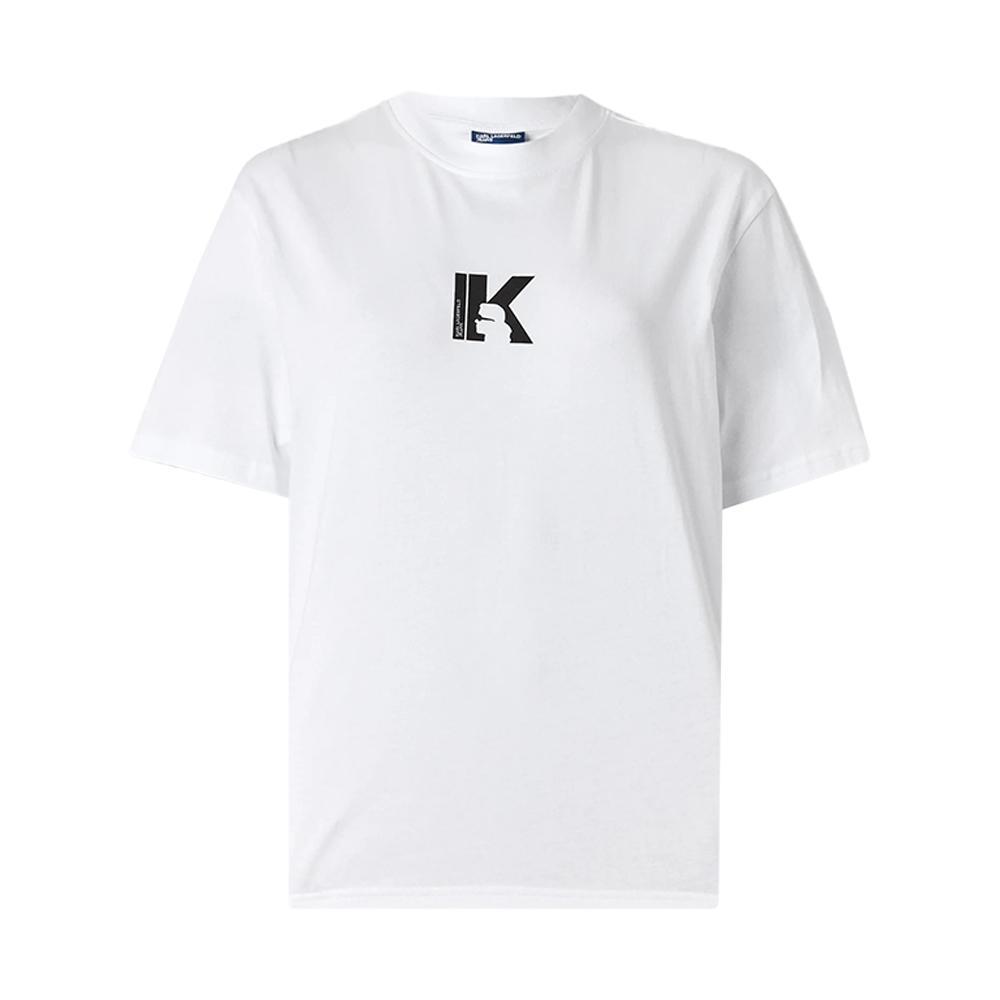 karl lagerfeld a t-shirt karl lagerfeld. bianco - foto 1