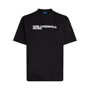 T-shirt karl lagerfeld. nero