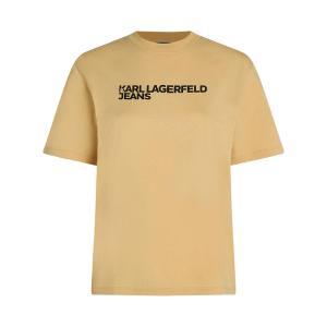 T-shirt karl lagerfeld. biscotto