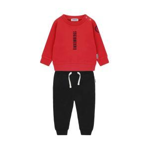 Completo bikkembergs. rosso