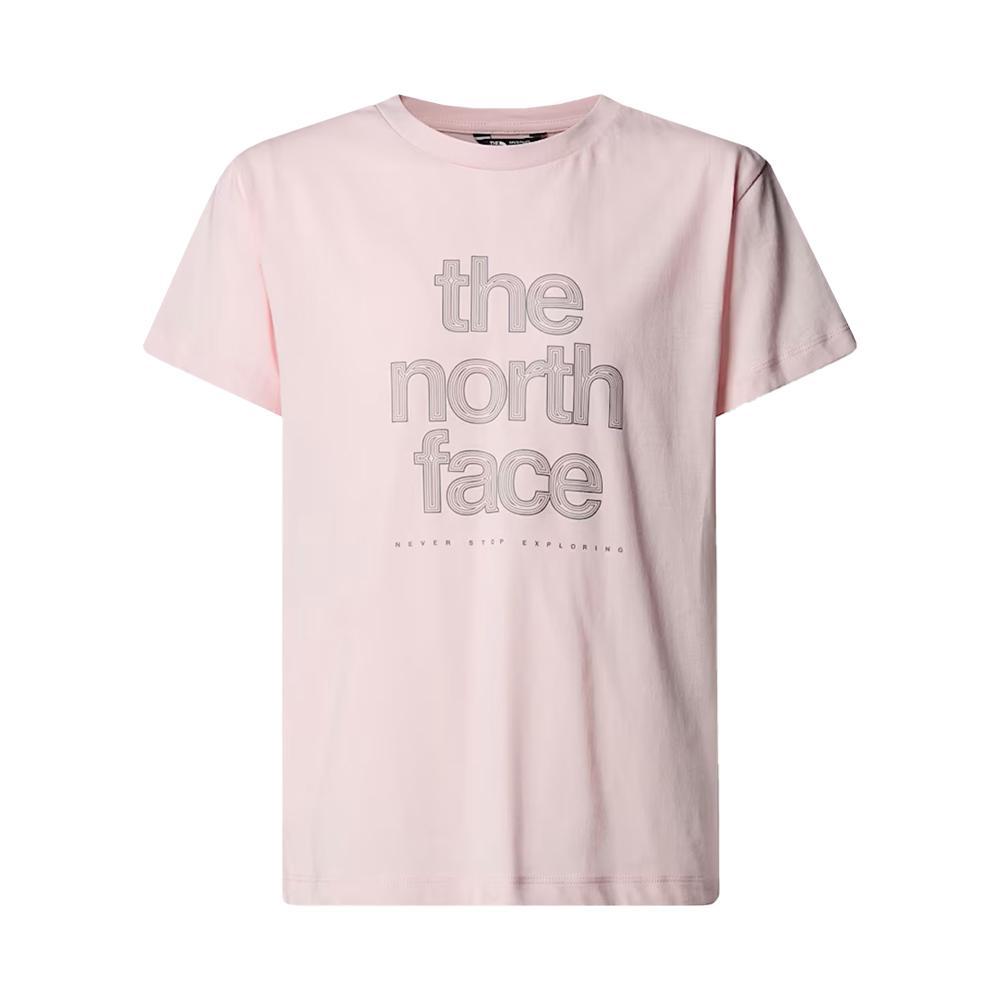 the north face t-shirt the north face. rosa - foto 1