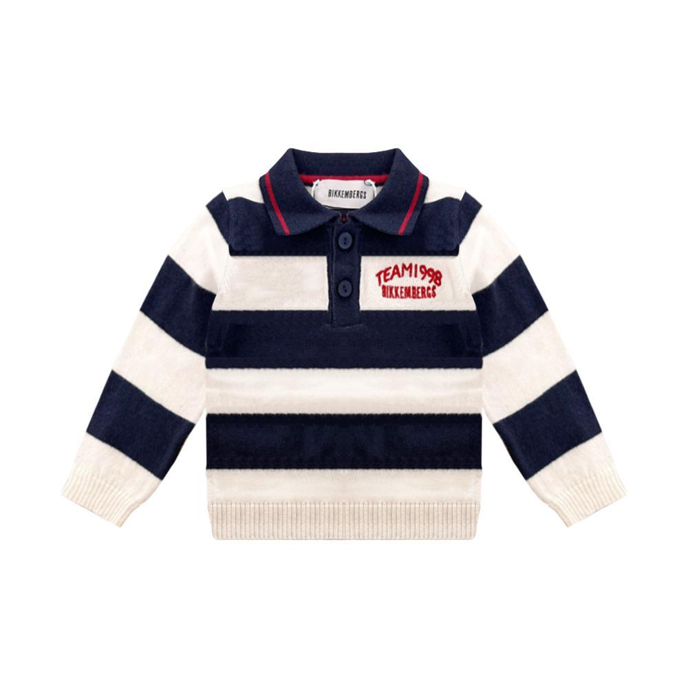 bikkembergs polo bikkembergs. panna/blu - foto 1