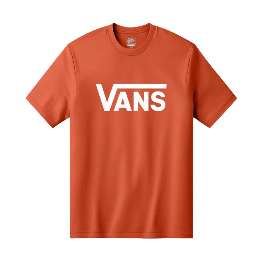 vans t-shirt vans. arancio/bianco - foto 1