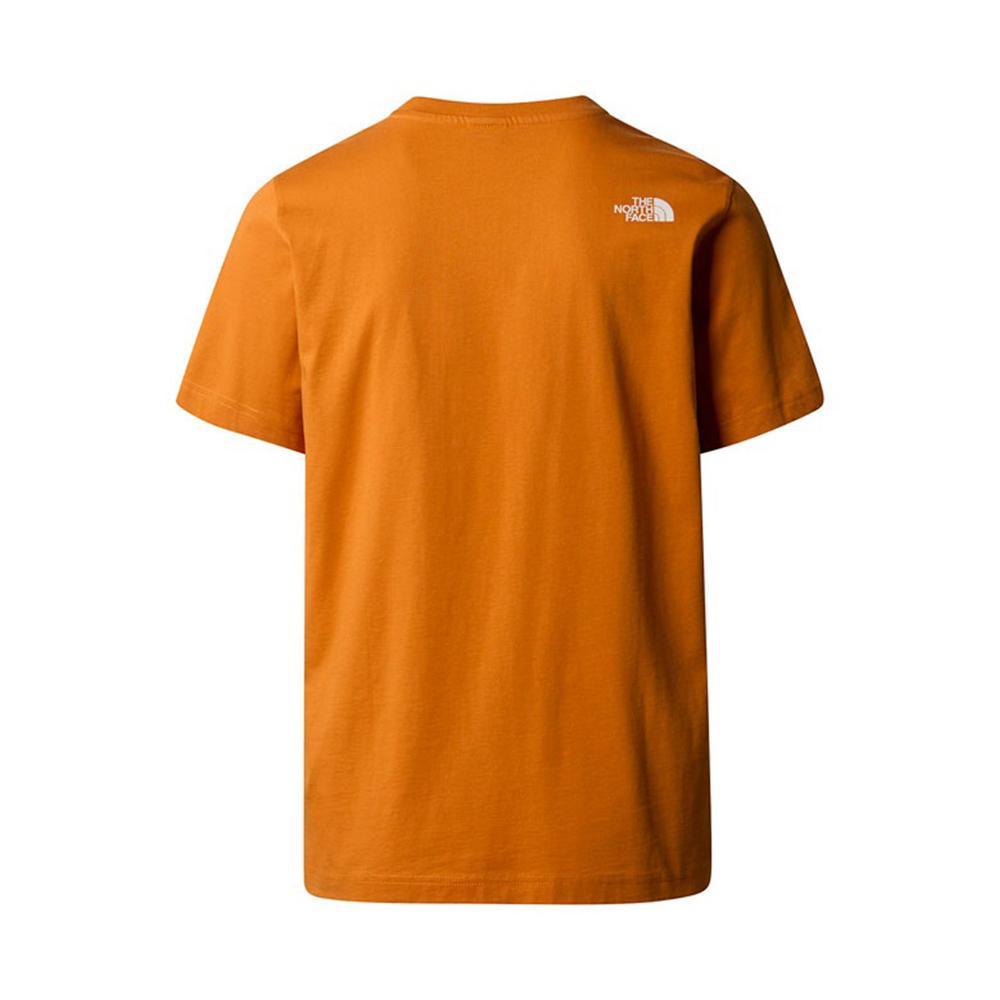 the north face t-shirt the north face. arancio - foto 2