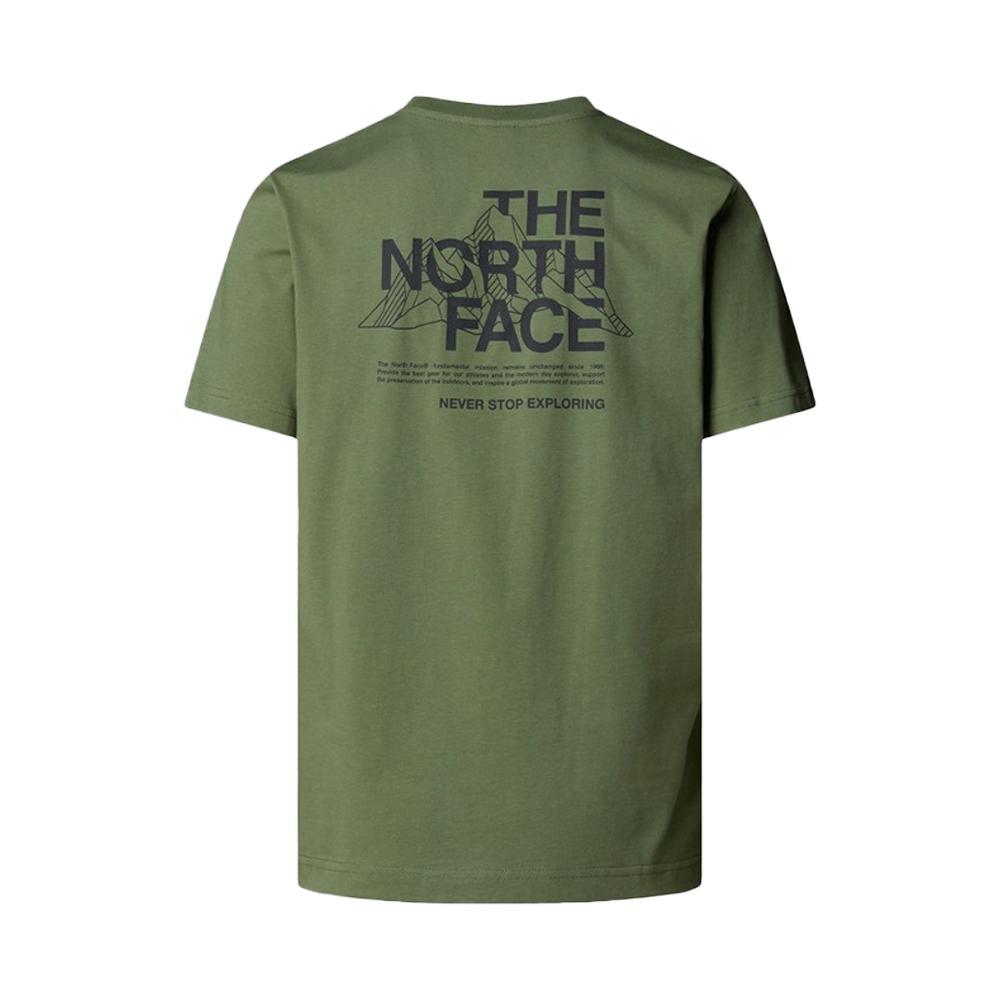 the north face t-shirt the north face. verde - foto 2
