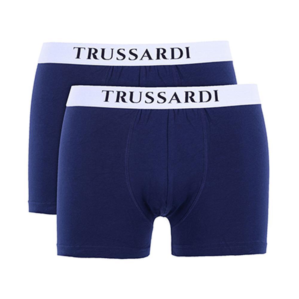 trussardi intimo boxer trussardi. blu - foto 1