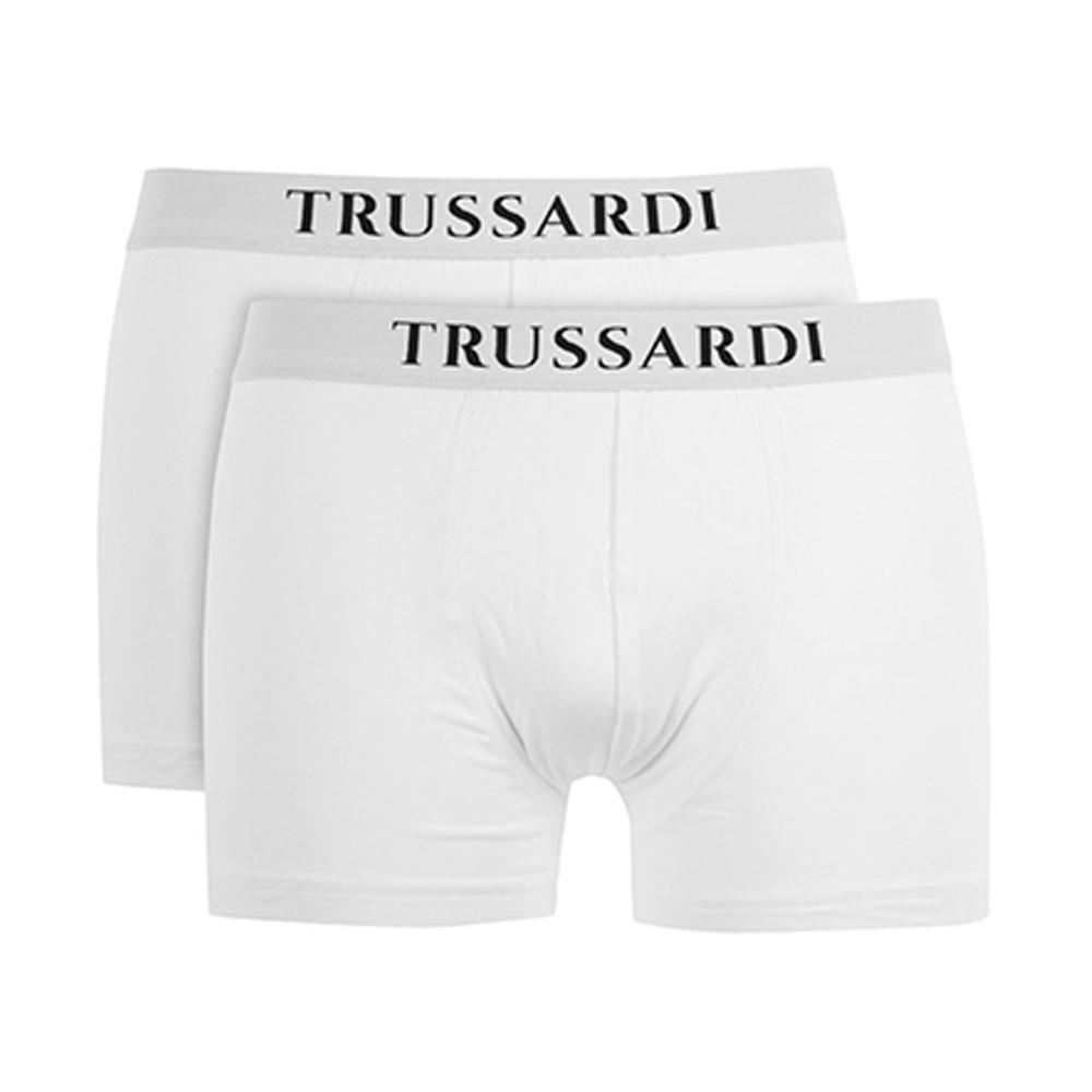 trussardi intimo boxer trussardi. bianco - foto 1