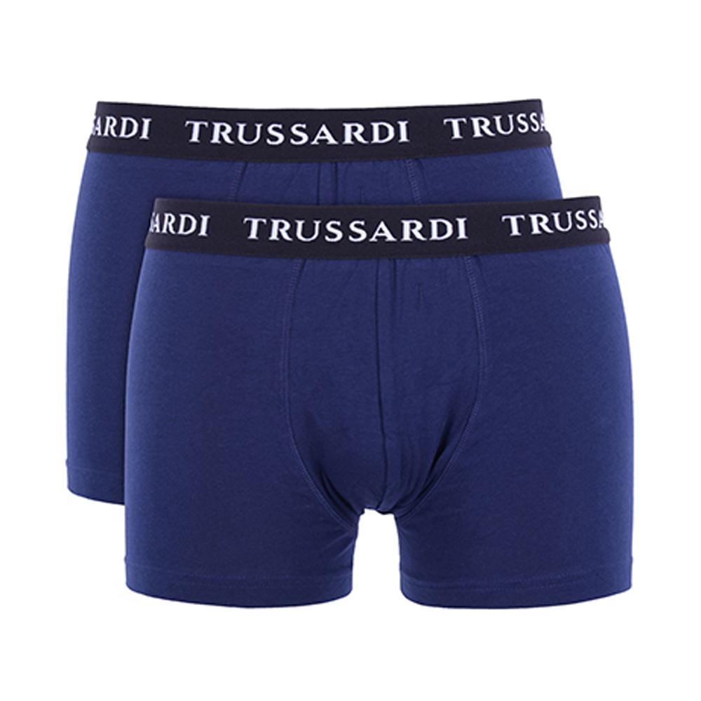 trussardi intimo boxer trussardi. blu - foto 1