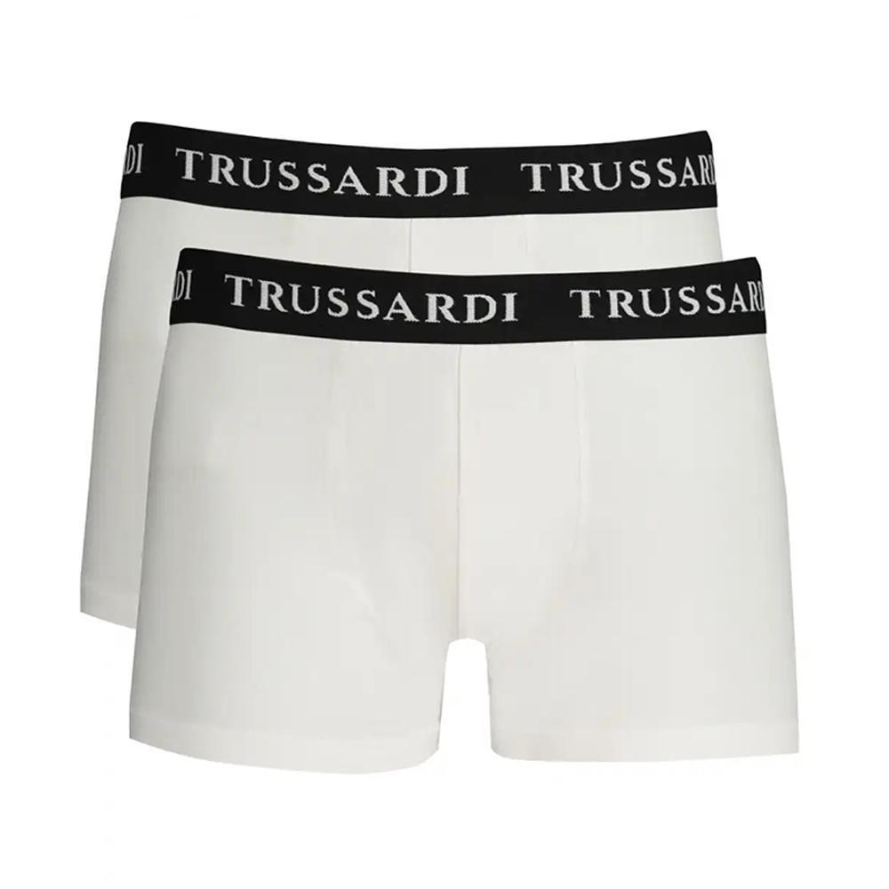 trussardi intimo boxer trussardi. bianco - foto 1