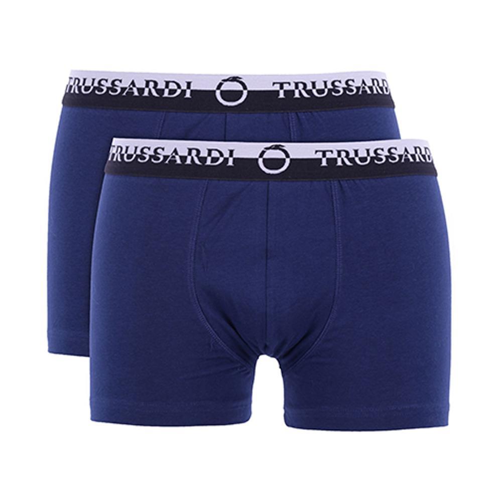 trussardi intimo boxer trussardi. blu - foto 1