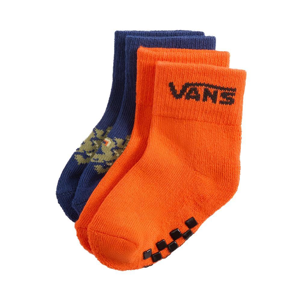 vans calzini vans. royal/arancio - foto 1