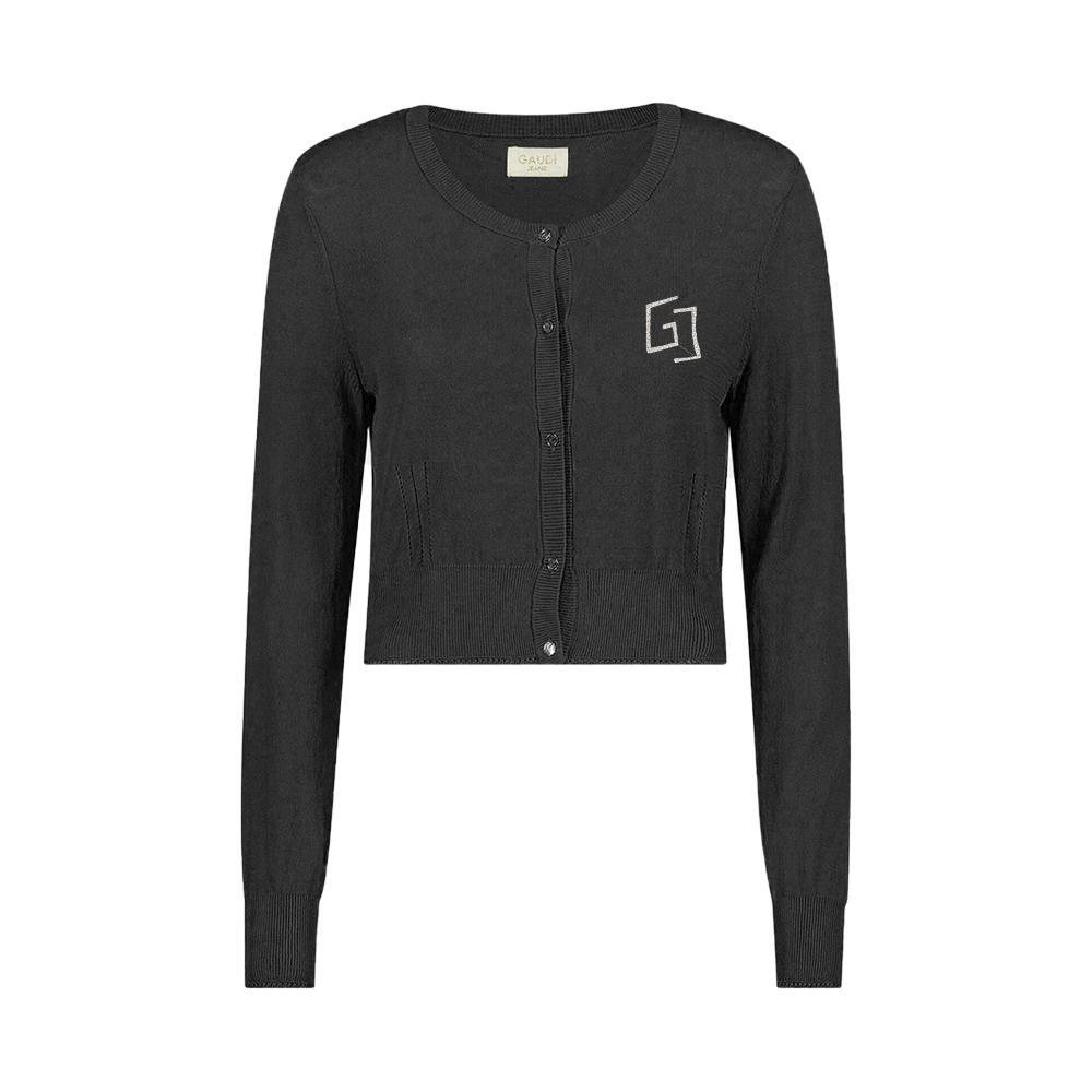 gaudi cardigan gaudi. nero - foto 1