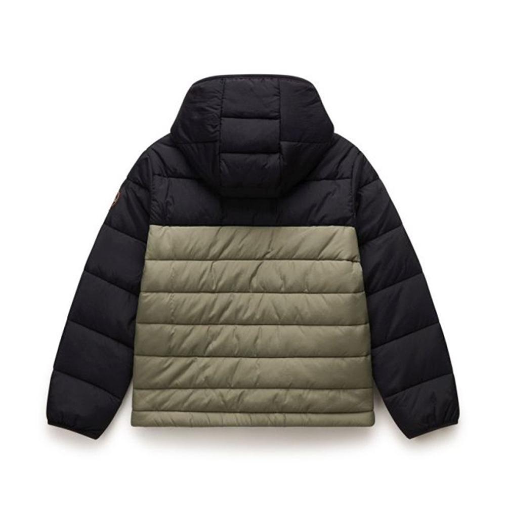 napapijri giubbotto napapijri. nero/verde - foto 2