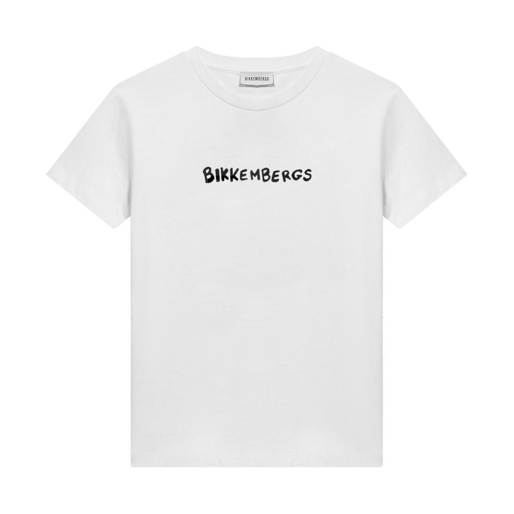 bikkembergs t-shirt bikkembergs. bianco - foto 1