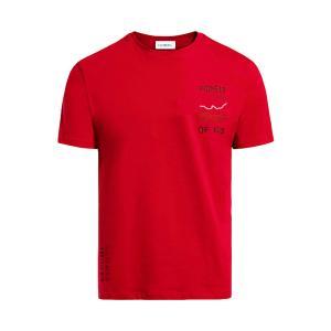 T-shirt . rosso