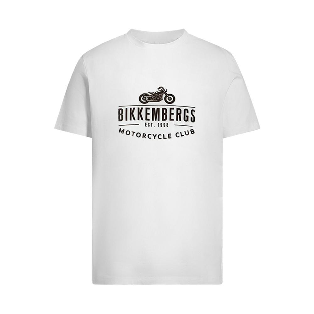 bikkembergs t-shirt bikkembergs. bianco - foto 1