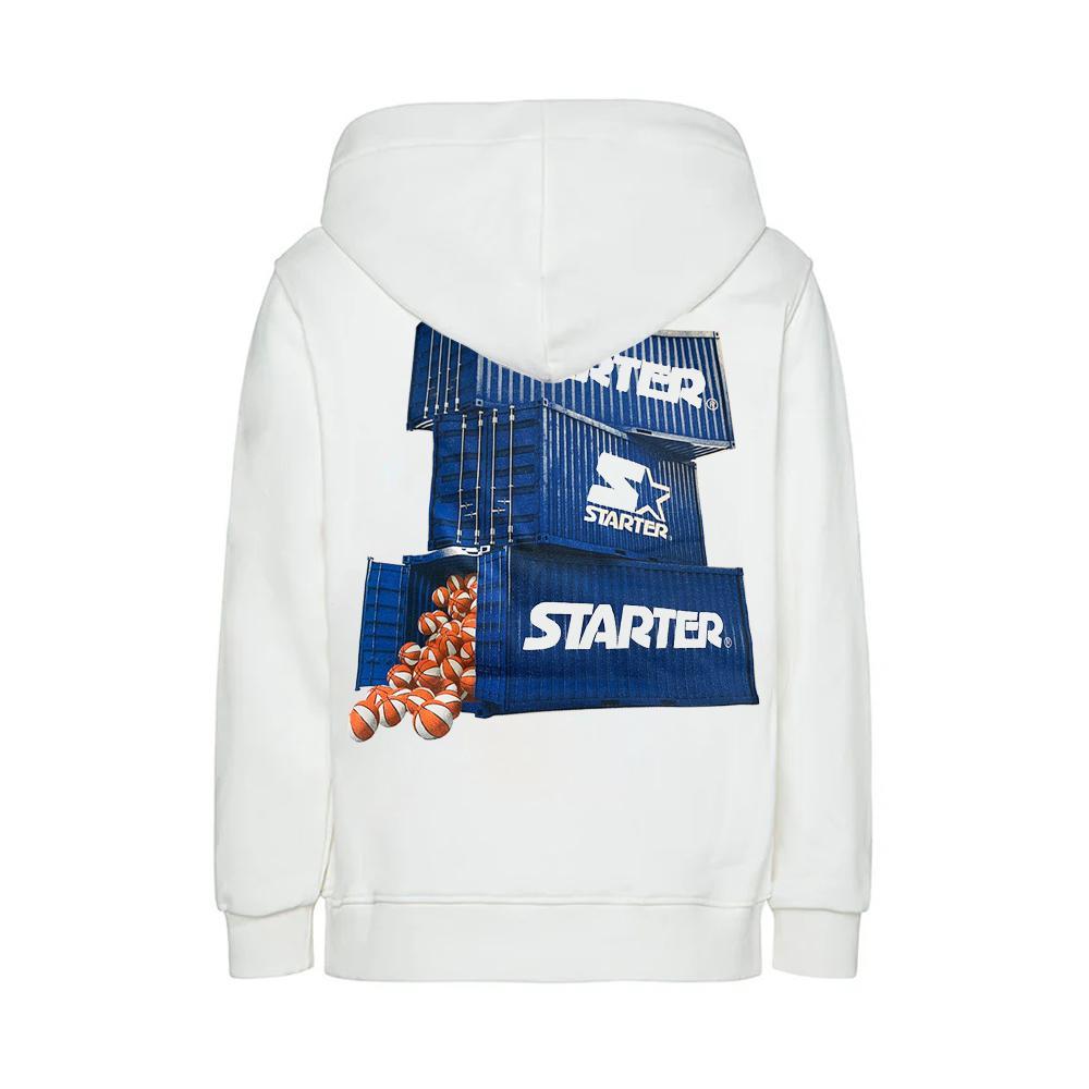 starter felpa starter. bianco - foto 2