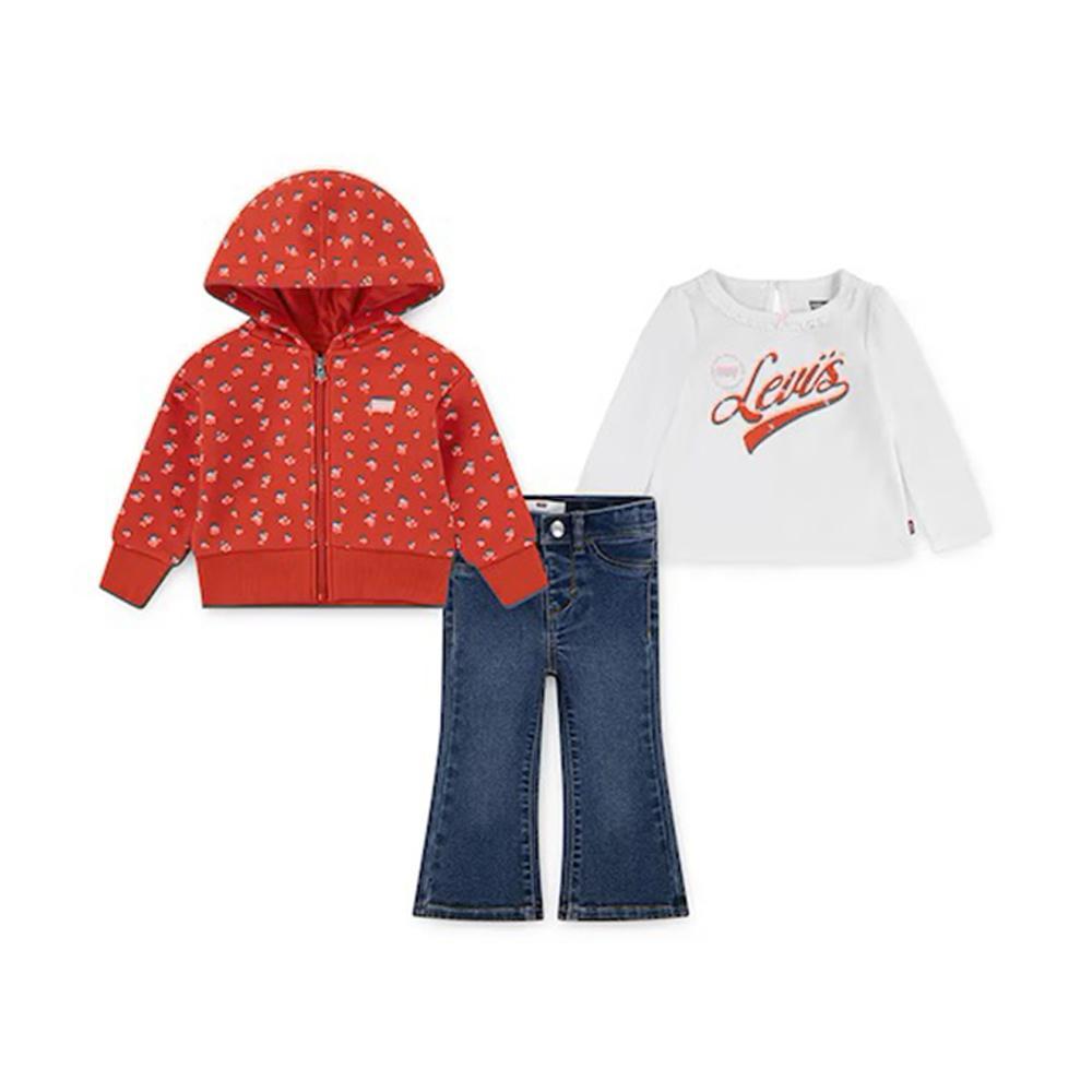 levis completo levi's. rosso/bianco/denim - foto 1