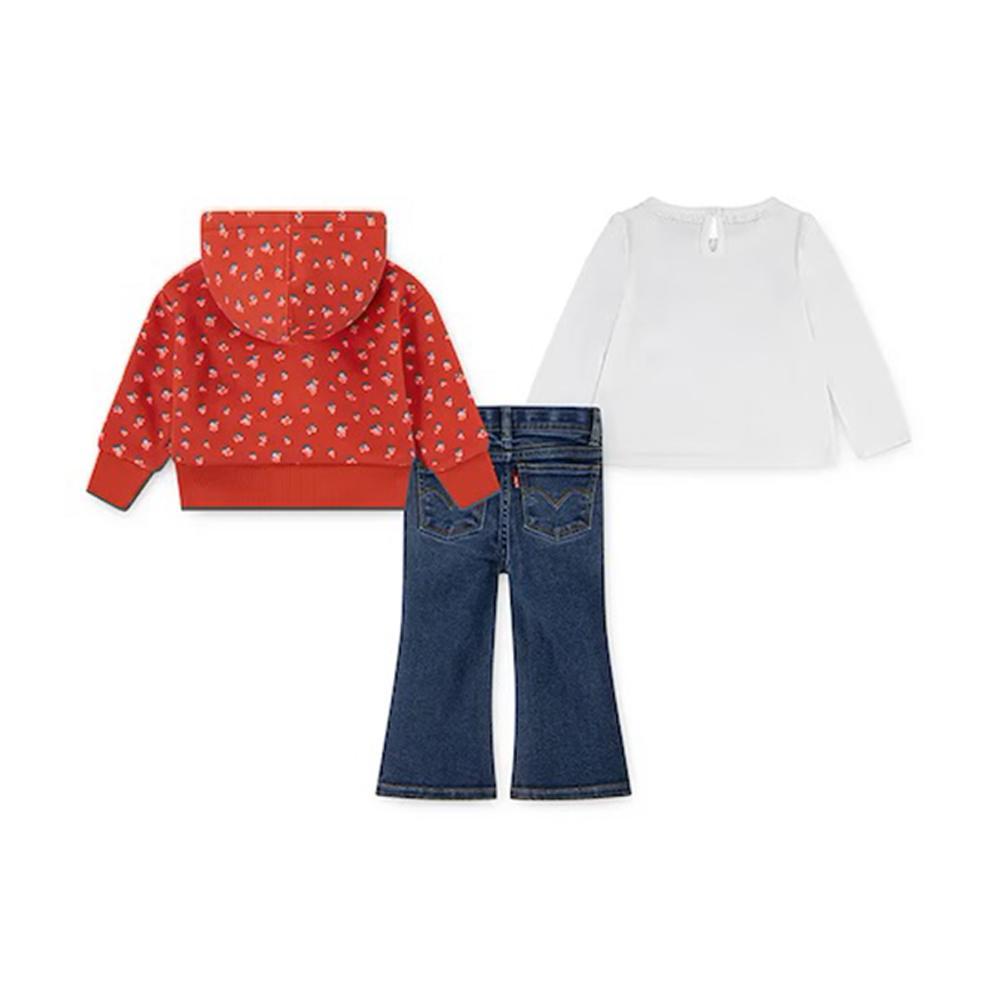 levis completo levi's. rosso/bianco/denim - foto 2