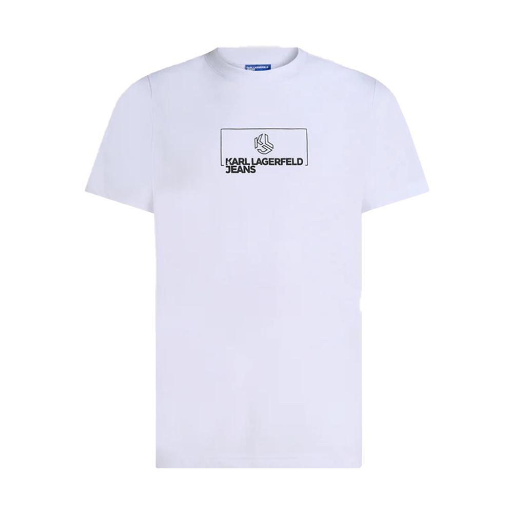 karl lagerfeld a t-shirt karl lagerfeld. bianco - foto 1