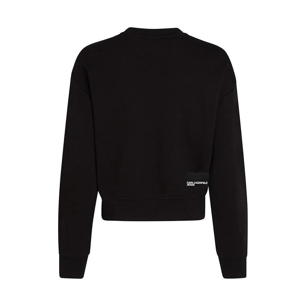 karl lagerfeld a felpa karl lagerfeld. nero - foto 2