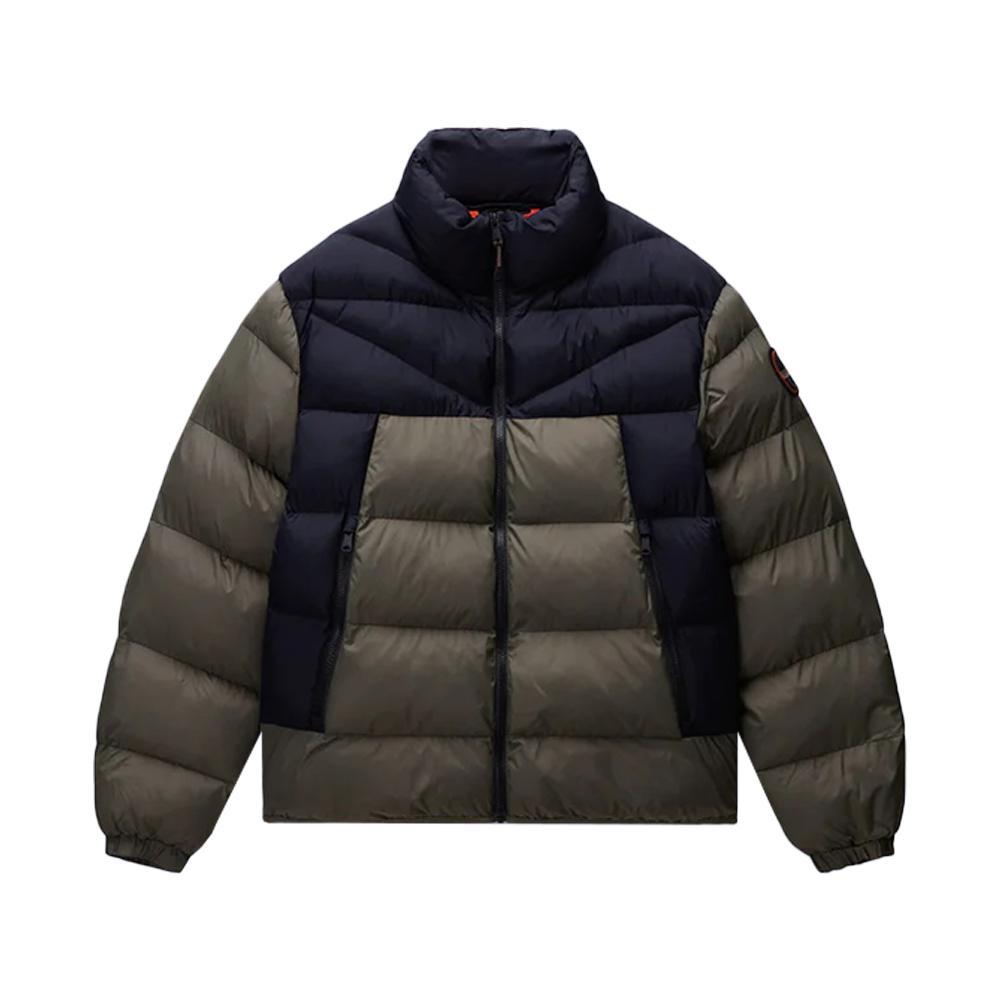 napapijri giubbotto napapijri. nero/militare - foto 1