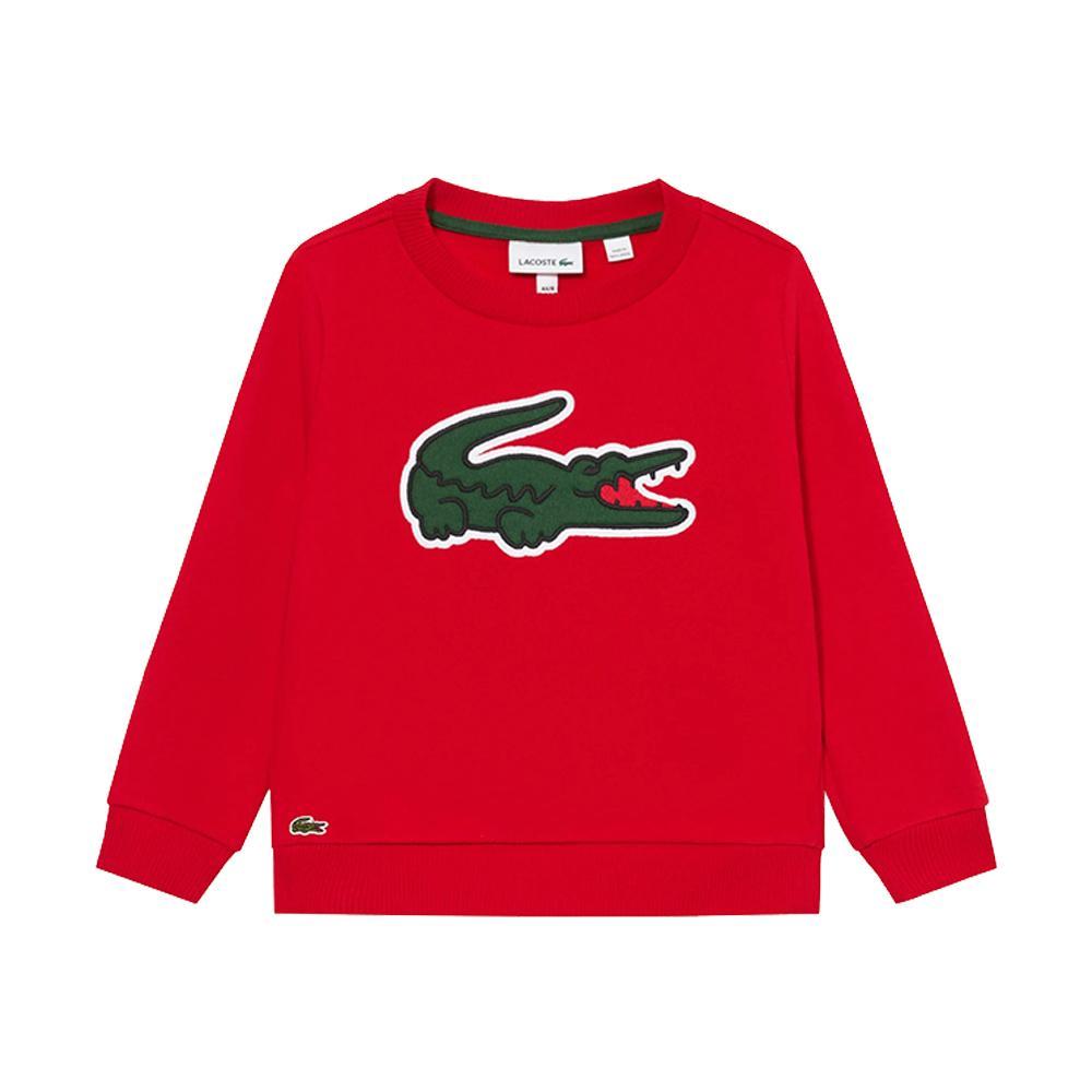 lacoste felpa lacoste. rosso - foto 1
