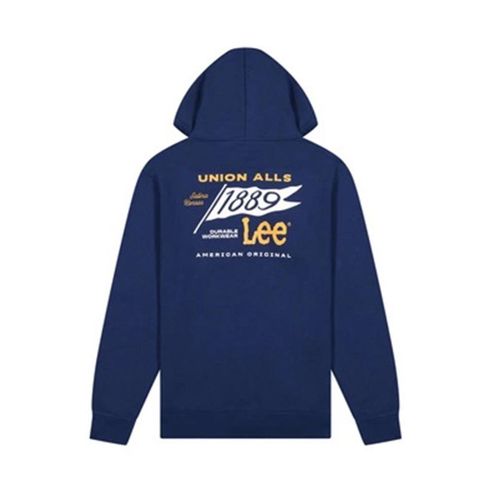 lee felpa lee. blu - foto 2