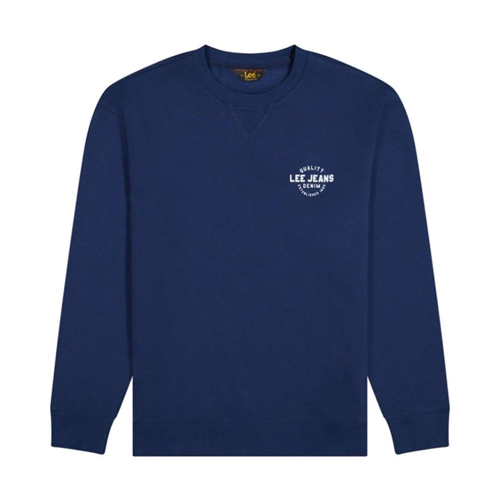 lee felpa lee. blu - foto 1