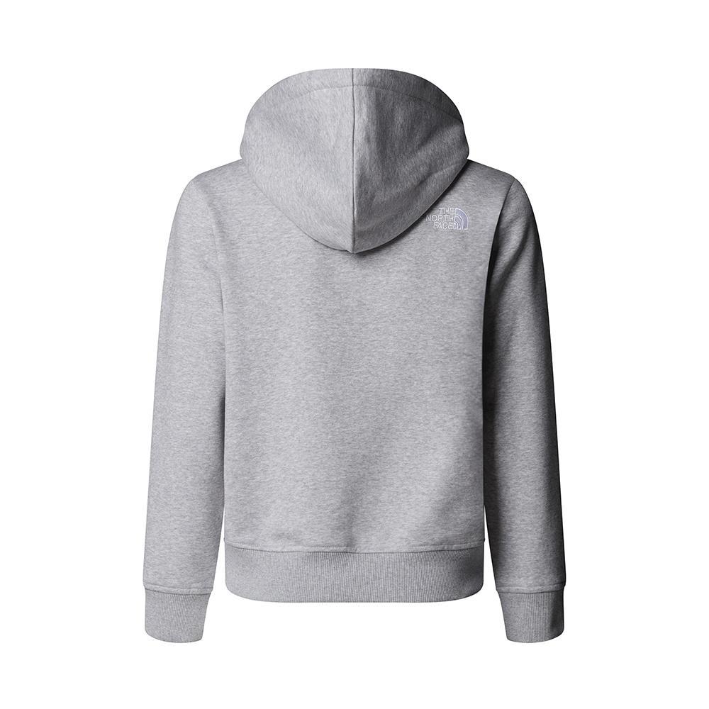 the north face felpa the north face. grigio melange - foto 2